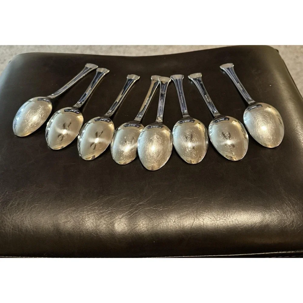 Towle Beaded Classique Flatware Soup‎ Tablespoon (Set of 8) FW15